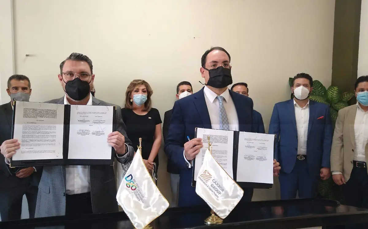 Firman convenio para construcción de tren Durango - Mazatlán