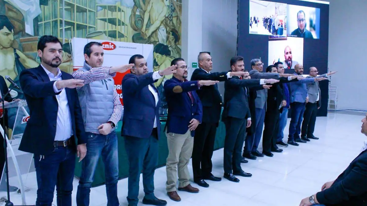 Asume nuevamente Raúl Montelongo el cargo de presidente en la CMIC