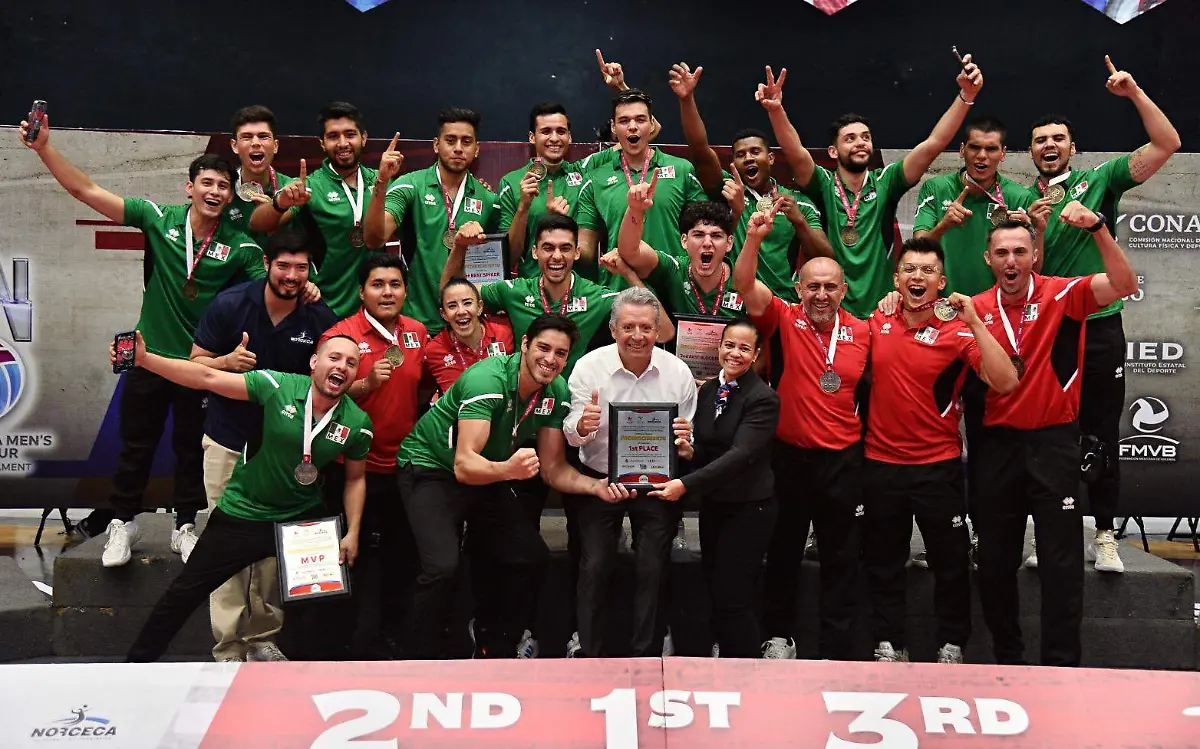 México es el campeón del Final Four NORCECA