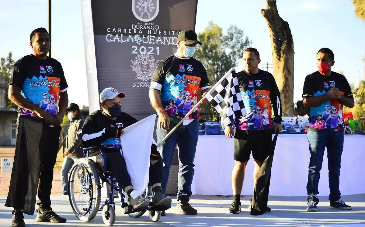 Concluye con éxito carrera “Huesitos Calaqueando” en Durango 