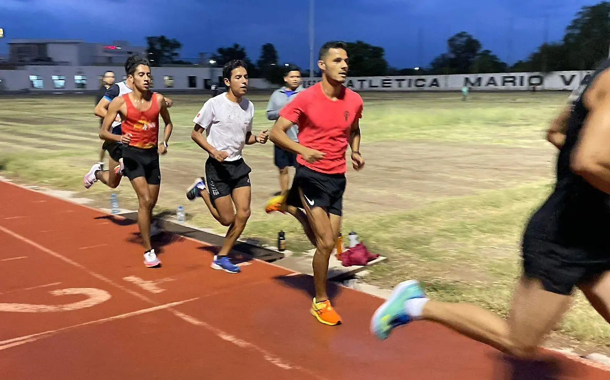 Los grandes entrenando con los grandes