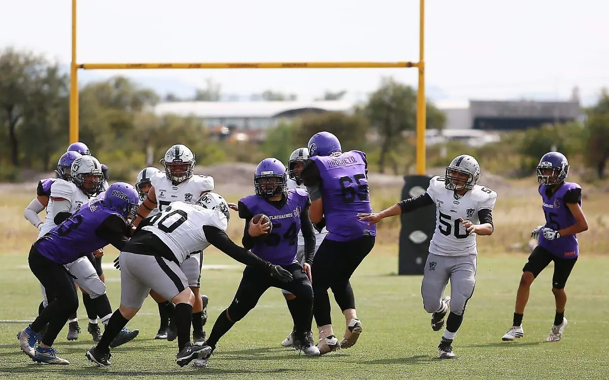 cuarta jornada de la Conferencia Estudiantil de Futbol Americano