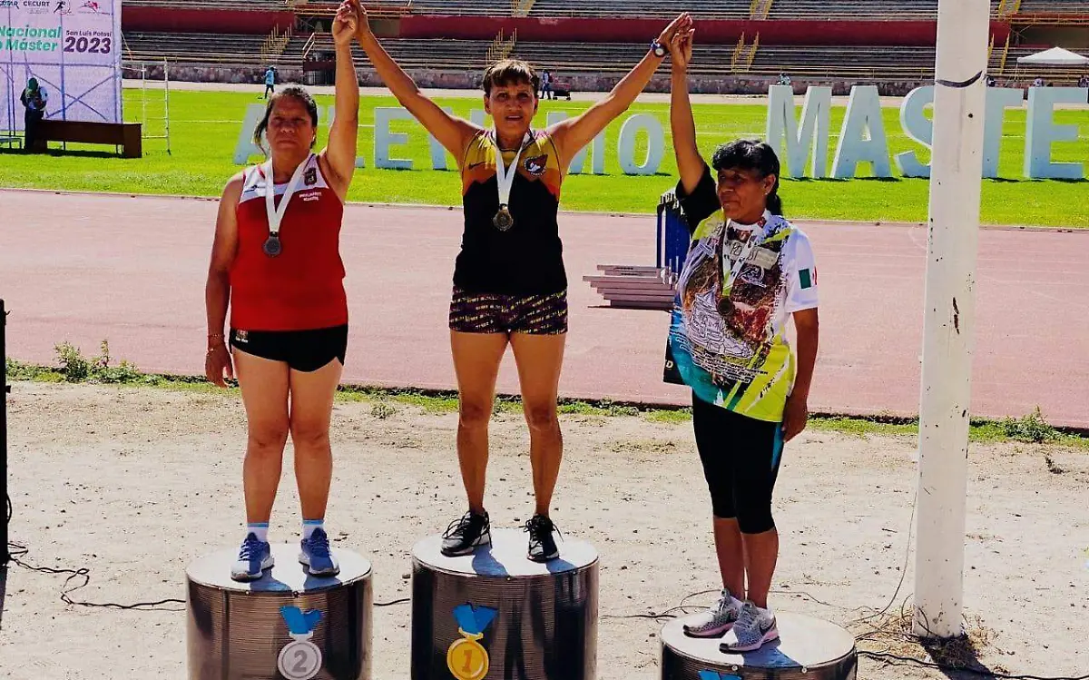 2 oros para Durango en el primer día del Nacional de Atletismo Máster