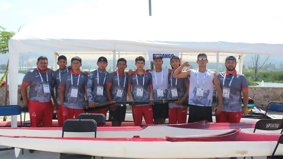 Durango en quinto lugar en canotaje