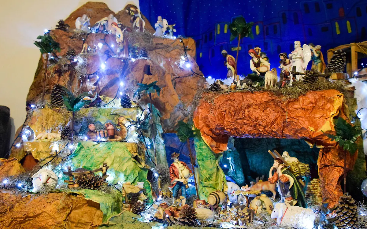 Un nacimiento con más de 30 años de tradición