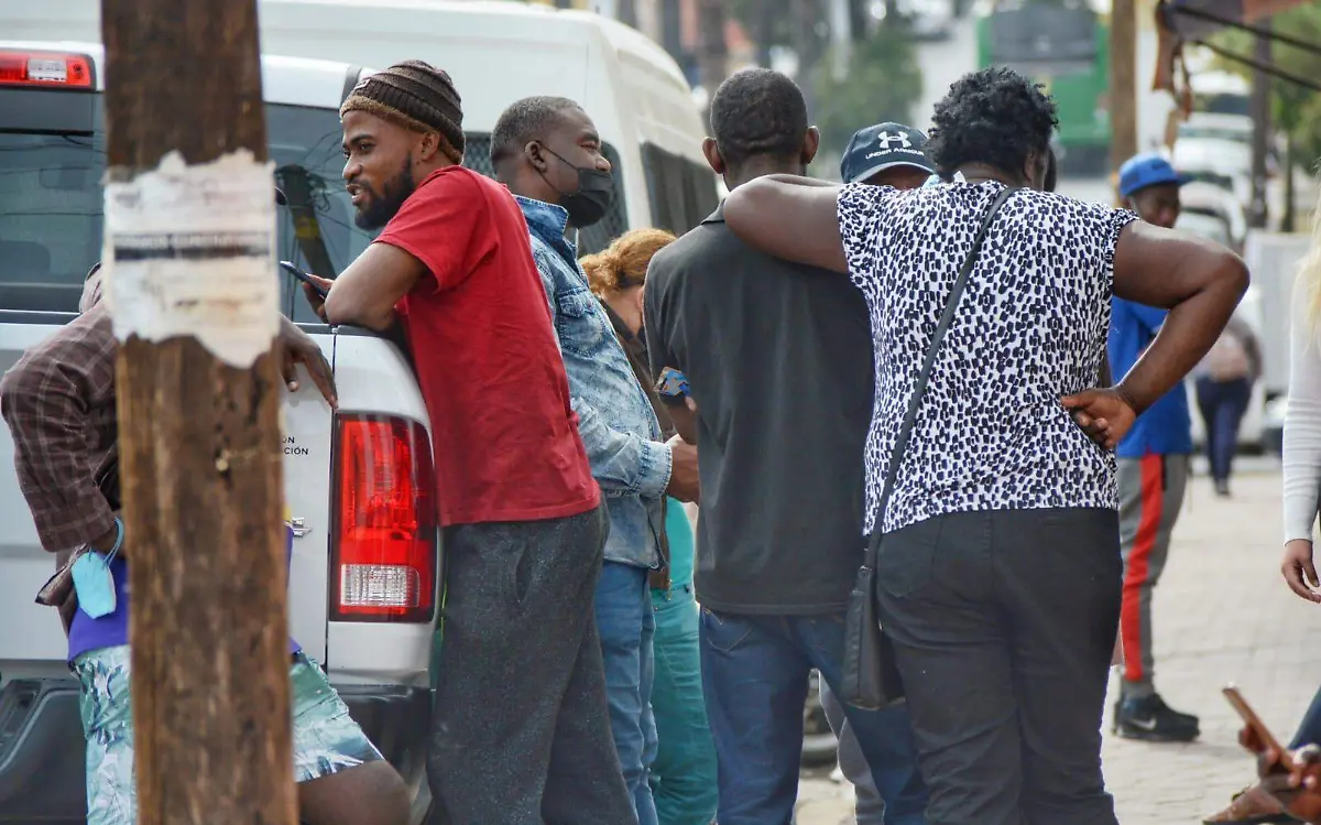 Migrantes haitianos arriban a Durango 