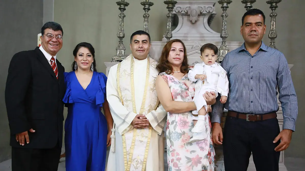 Bautizan a Melchor Esteban