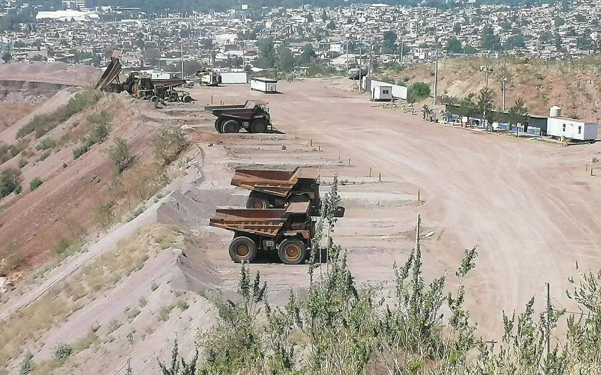 Mina del Cerro de Mercado ubicada en la ciudad de Durango