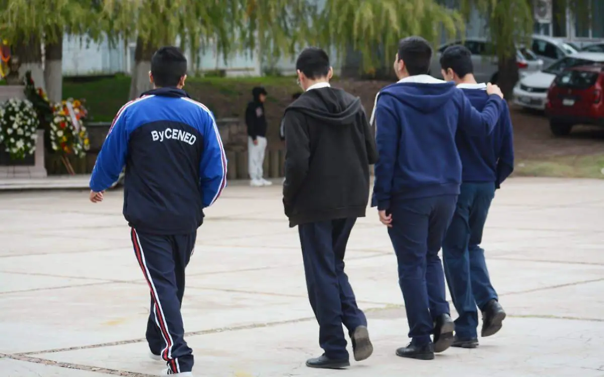 Estudiantes de la Normal del Estado de Durango