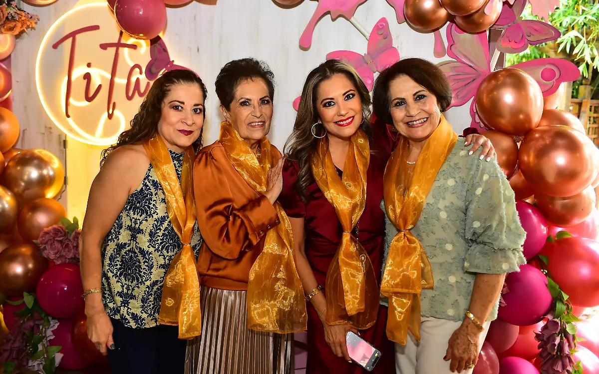 Festejó su cumpleaños Tita Gámiz