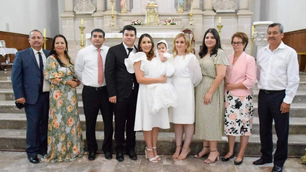 Bautizo de Paula Alvarado