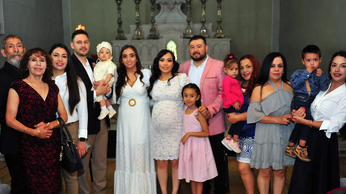 Bautizan al pequeño Luis Álvarez Reyes