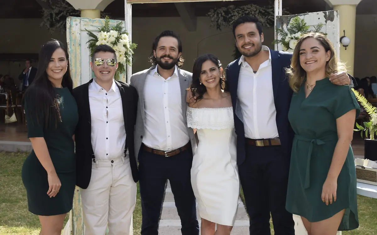 Las felicitaciones por parte de familiares no se hicieron esperar