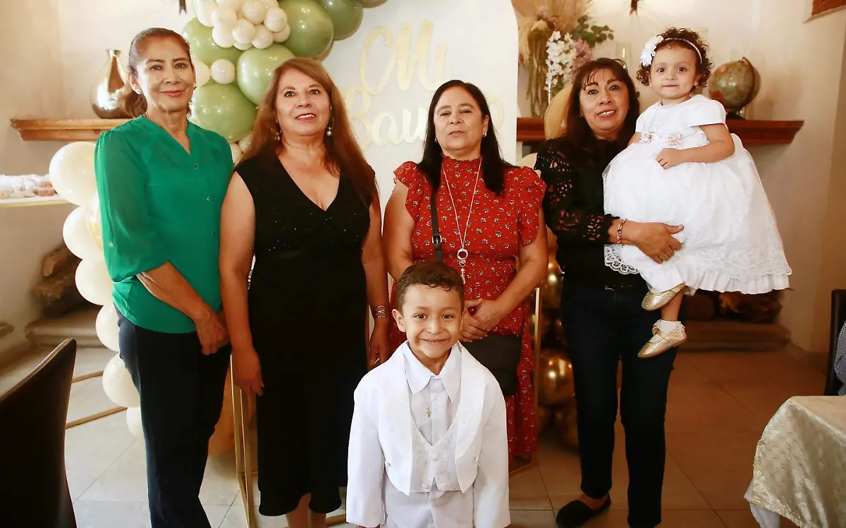 Bautizo de los hermanitos Torres García