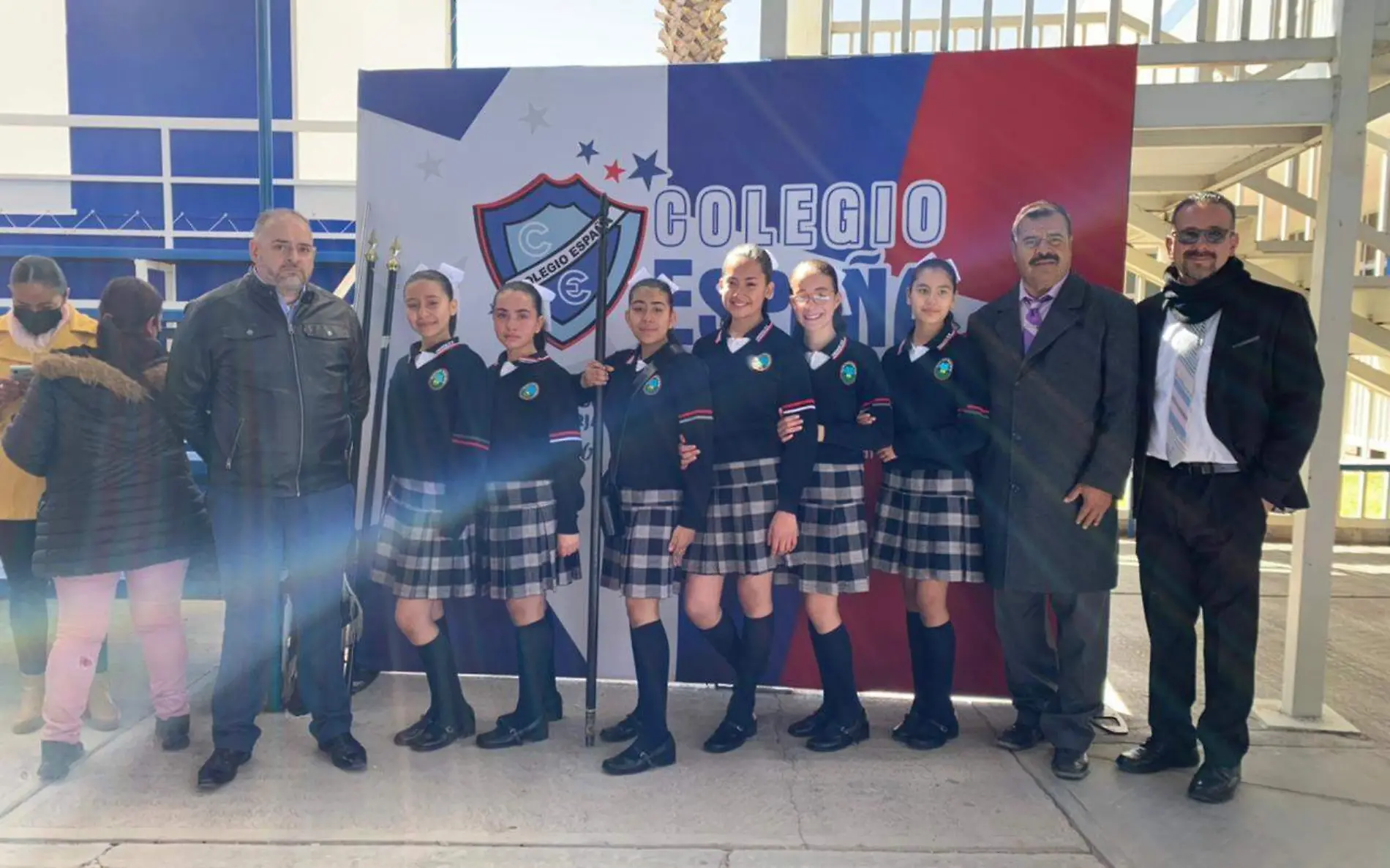 Realizan concurso de escoltas de la Zona Escolar No. 8 en Durango