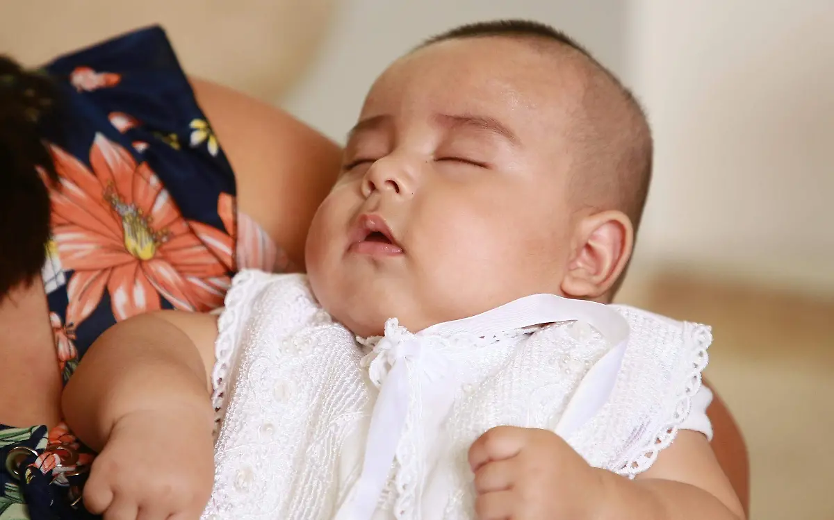 Bautizan a César Adrián Cabrera Aguilar