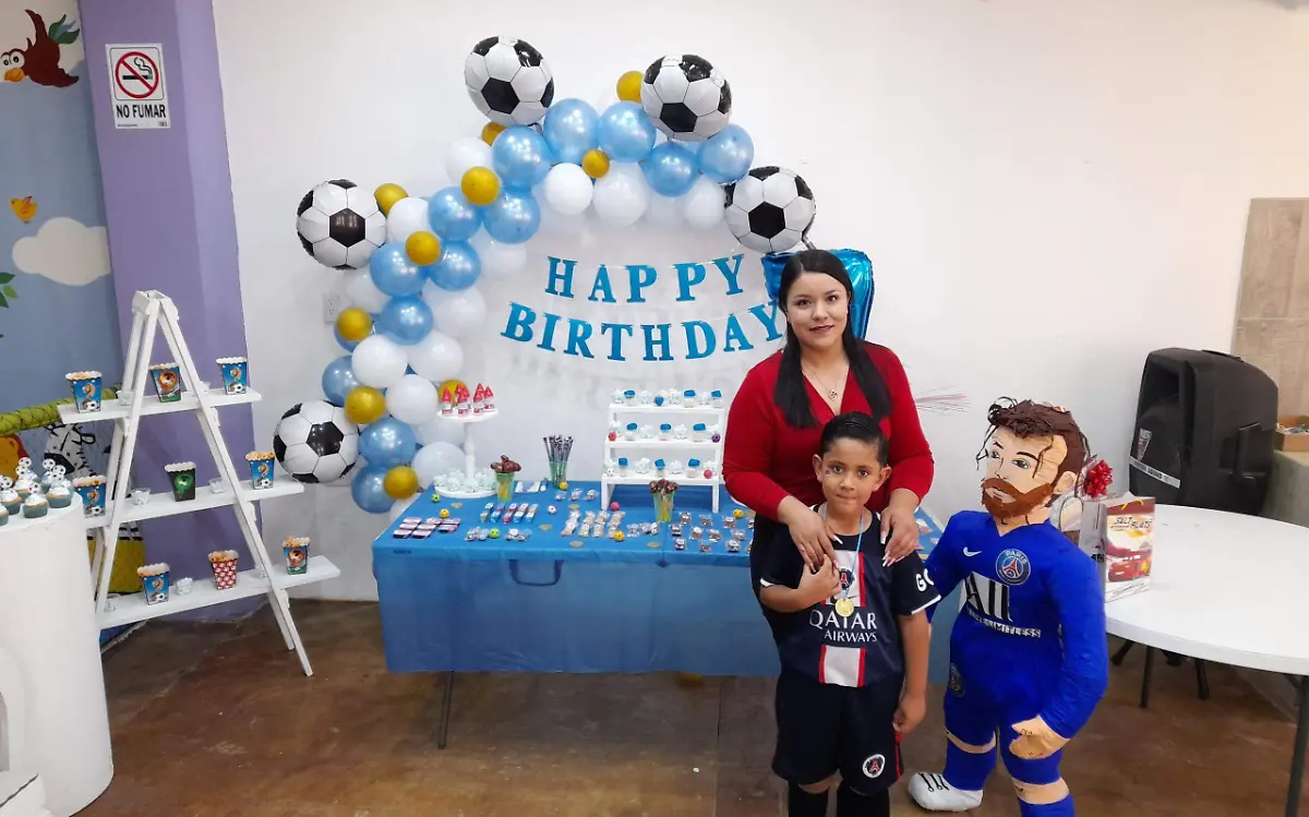 Antonio Tadeo festeja su cumpleaños número 7