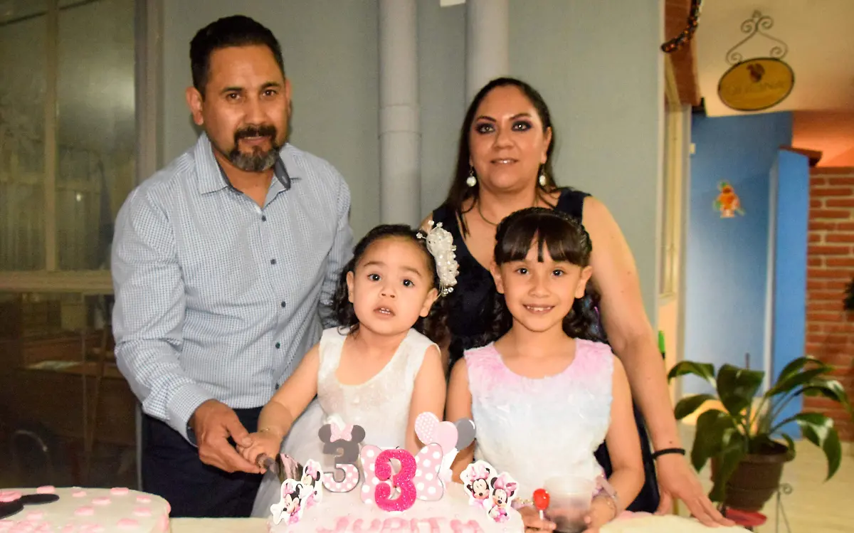 Festeja sus 3 añitos de vida Judith Barrios Ontiveros