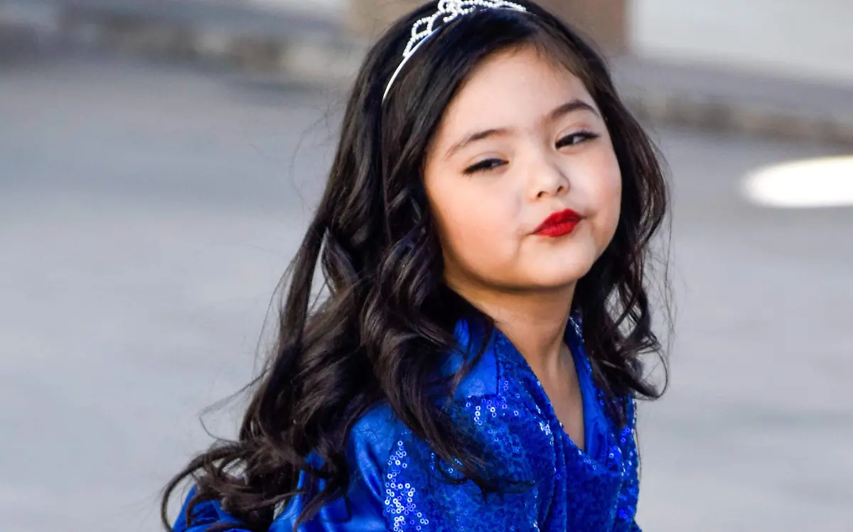 Fue presentada a la edad de 3 años Amanda Vargas Ayala