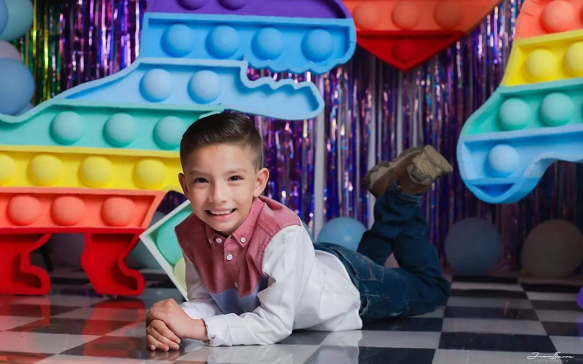 El carismático niño Leonel Alfonso Martínez Chi engalana nuestro espacio