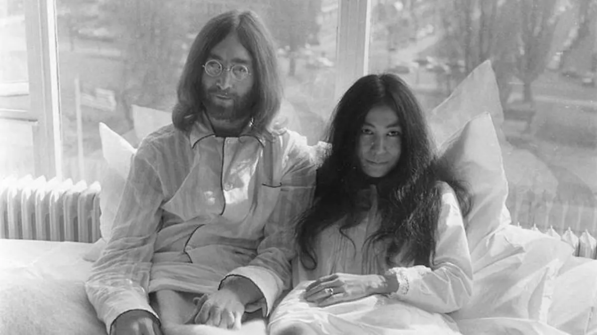 Yoko y John Amsterdam