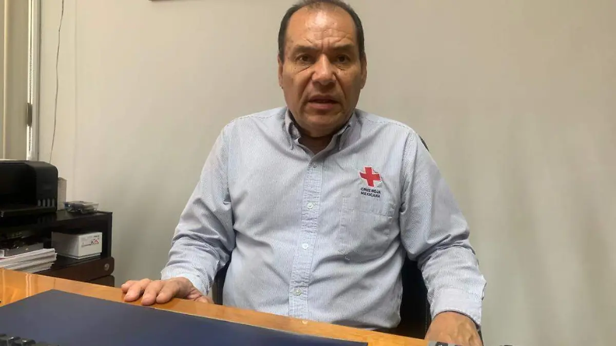 Víctor Martínez Favela, director de la Cruz Roja Mexicana delegación Gómez Palacio