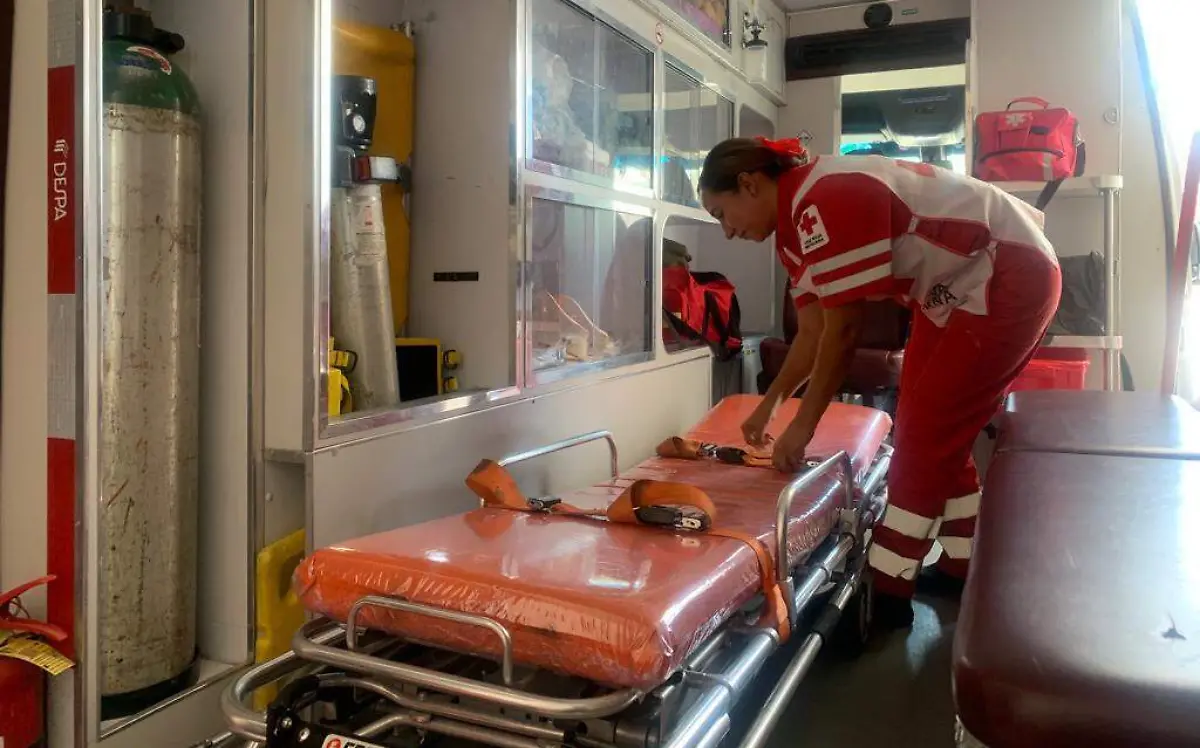 Ambulancia de la Cruz Roja de Gómez Palacio, Durango
