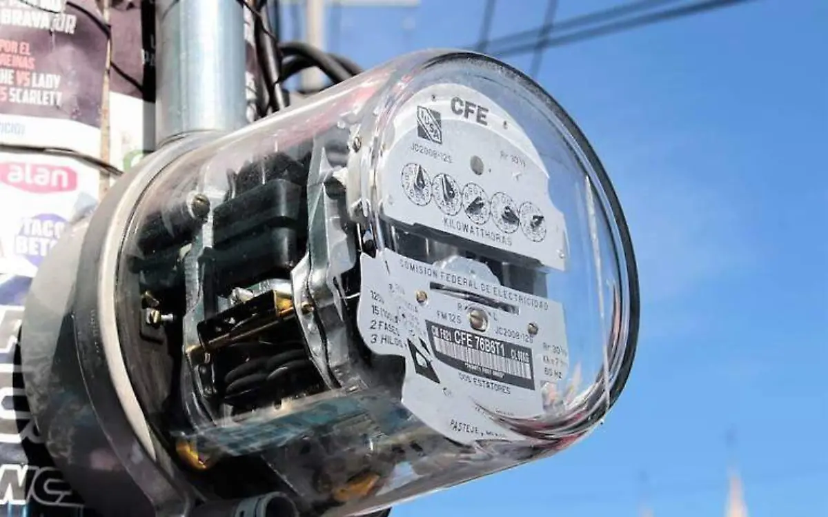 Medidor de la luz de CFE