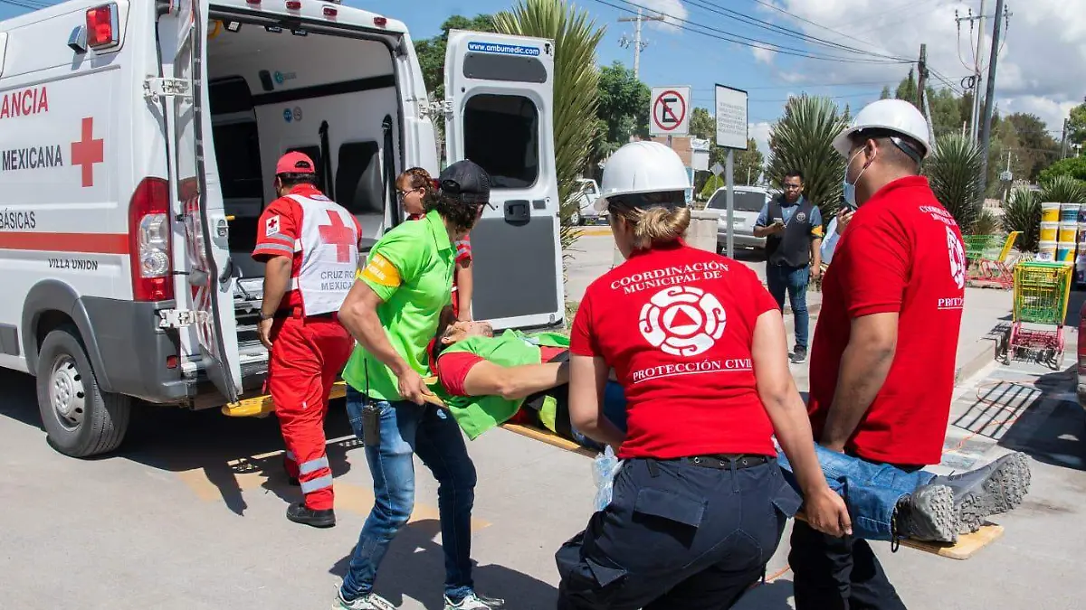 Poanas vive simulacro Nacional de protección civil