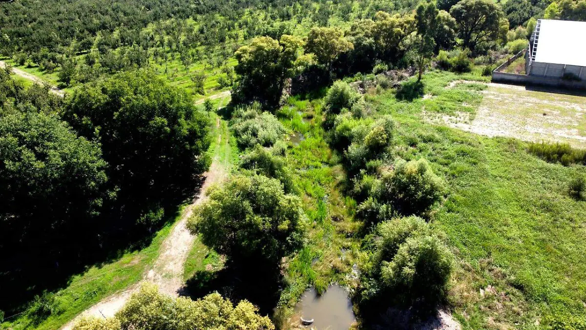 Inconcluso desazolve en el arroyo Mimbres en Canatlán