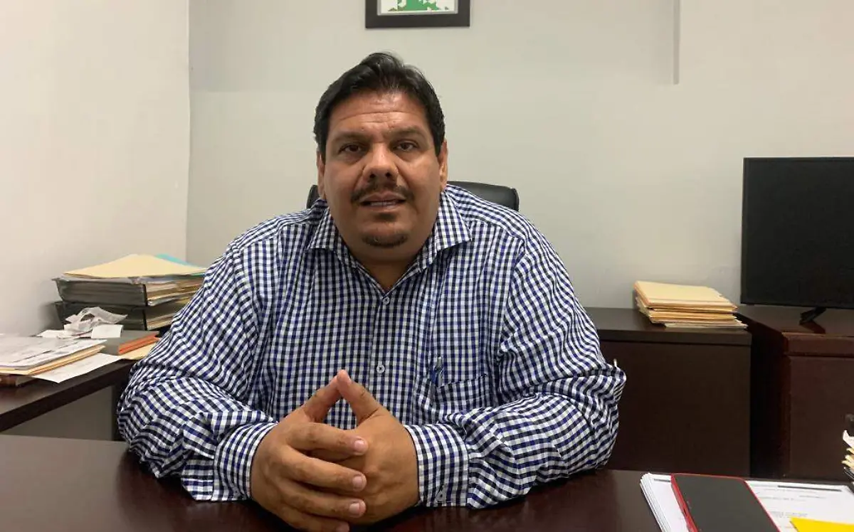 Luis Fernando Olvera Martínez, jefe de la jurisdicción Sanitaria número 2