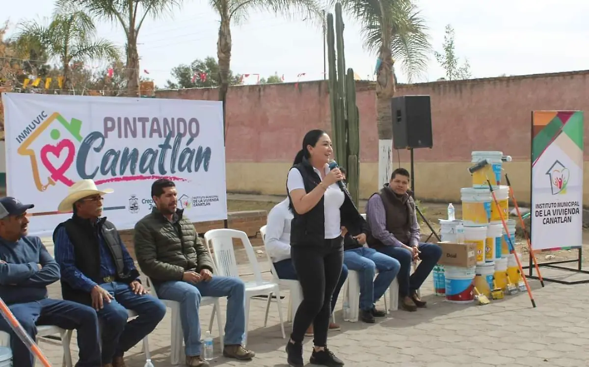 Inicia el programa "Creciendo en tu vivienda" en Canatlán