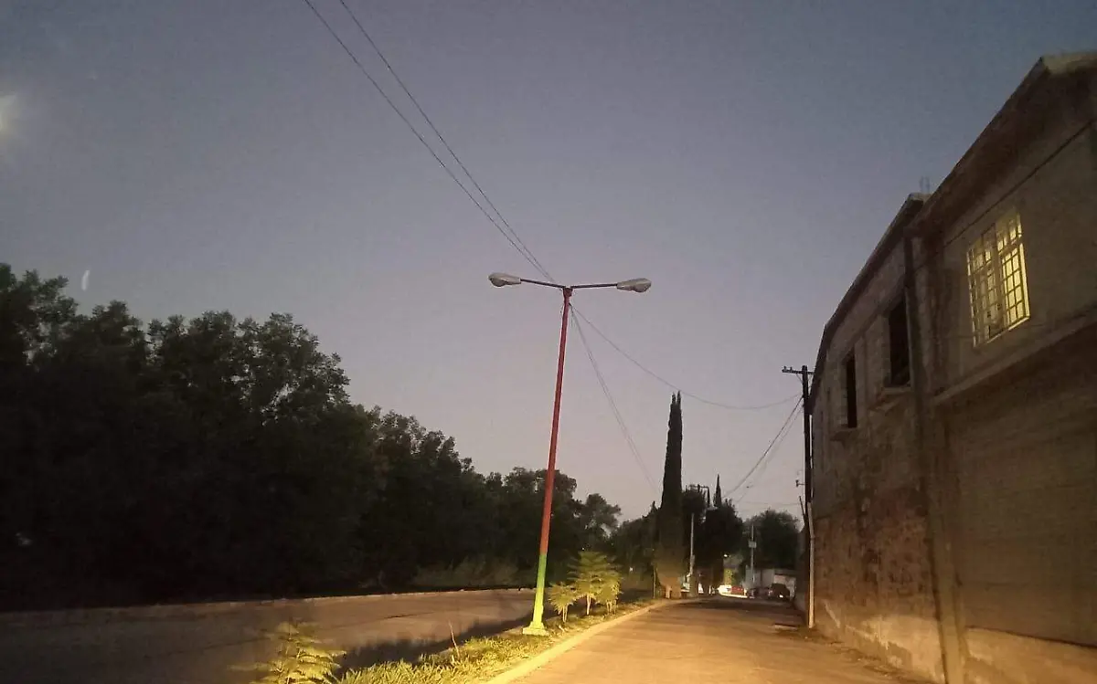 Falta alumbrado en el municipio de Rodeo, Durango