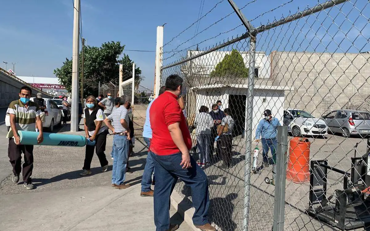 Aumenta demanda de tanques de oxígeno en la Laguna 