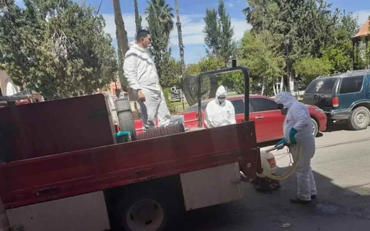 Sanitizan espacio en SJR