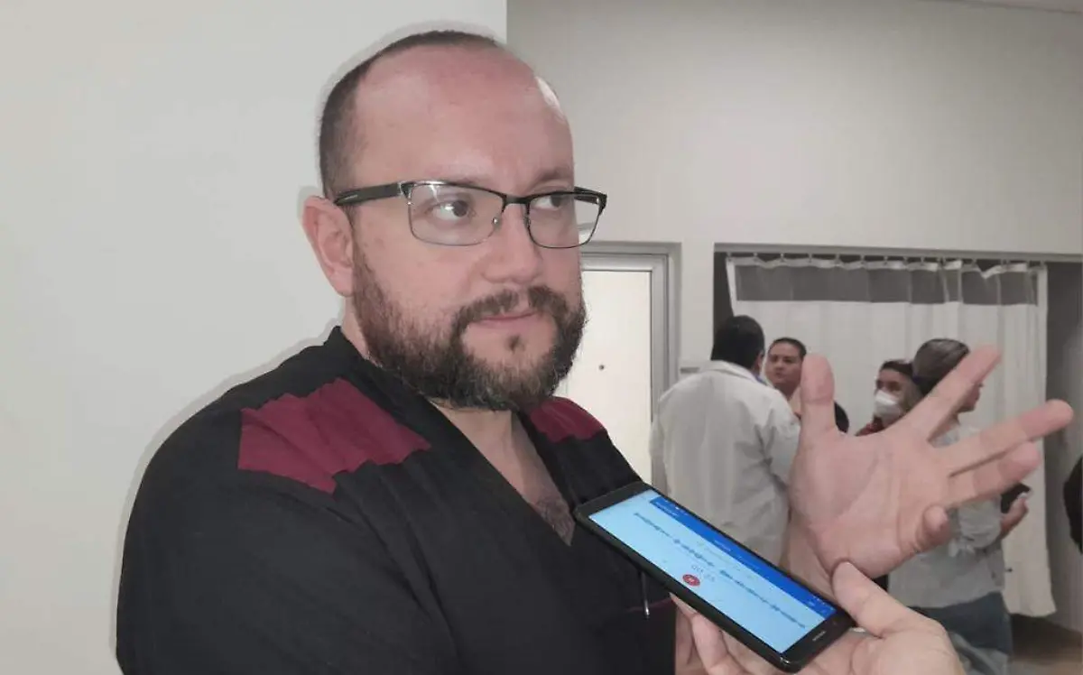 Marco Vinicio Herrera Santos, especialista en laparoscopia del nuevo Hospital General de Gómez Palacio