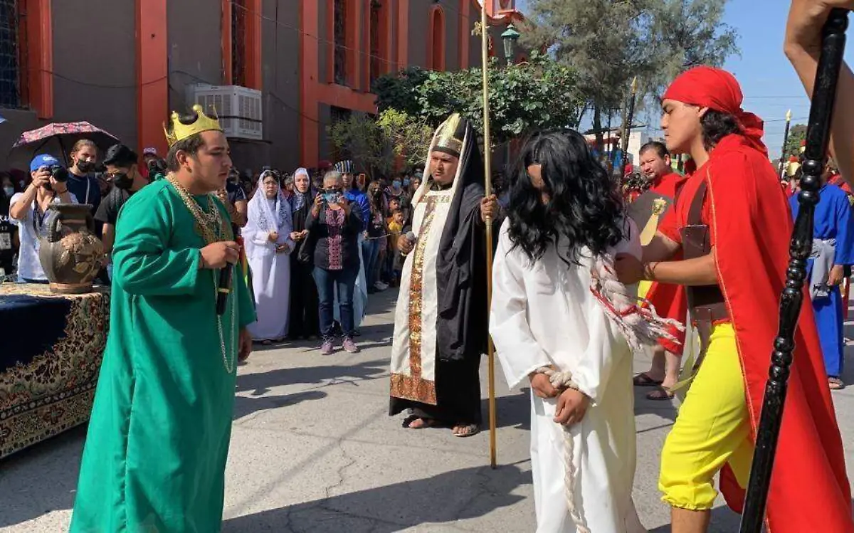 Viacrucis viviente de Gómez Palacio