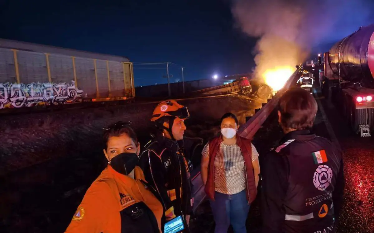  Incendio ferroviario