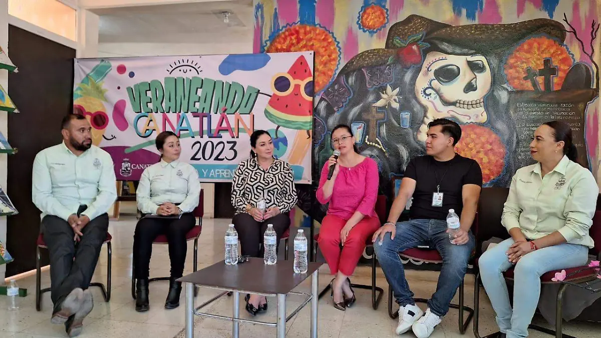 Anuncian programa de verano en Canatlán