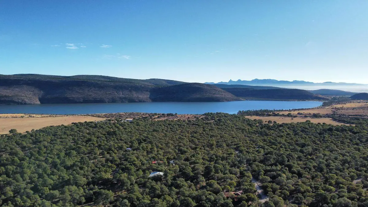 La presa Lázaro Cárdenas también conocida como “El Palmito