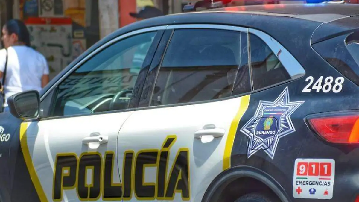 Patrulla de la Policía Vial de Durango