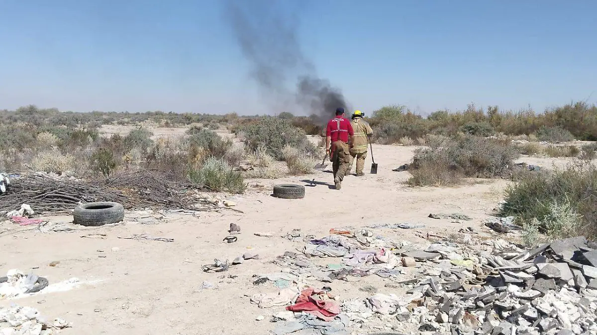 Ayuntamiento de Gómez Palacio exhorta a evitar la quema de basura y maleza