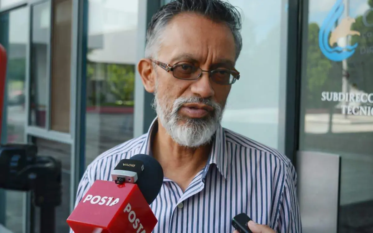 Víctor Hugo Randeles Reyes, jefe de Hidrología y Meteorología de la Conagua en Durango