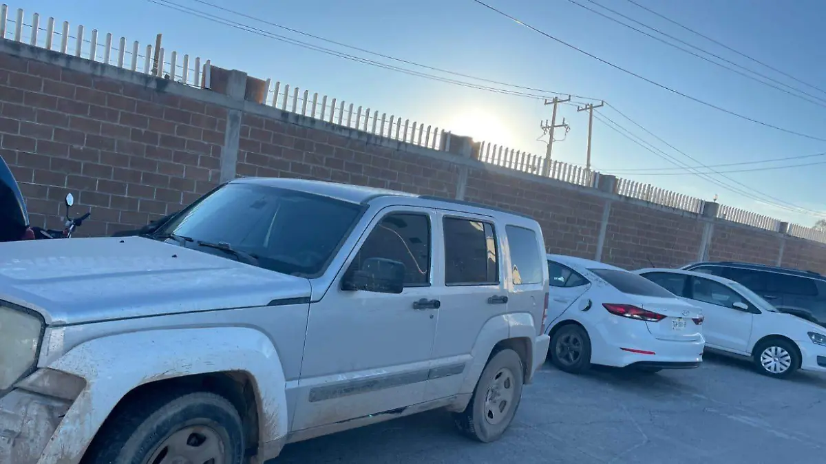 1505 Encuentran municipales camioneta robada -Cortesía DMSP-