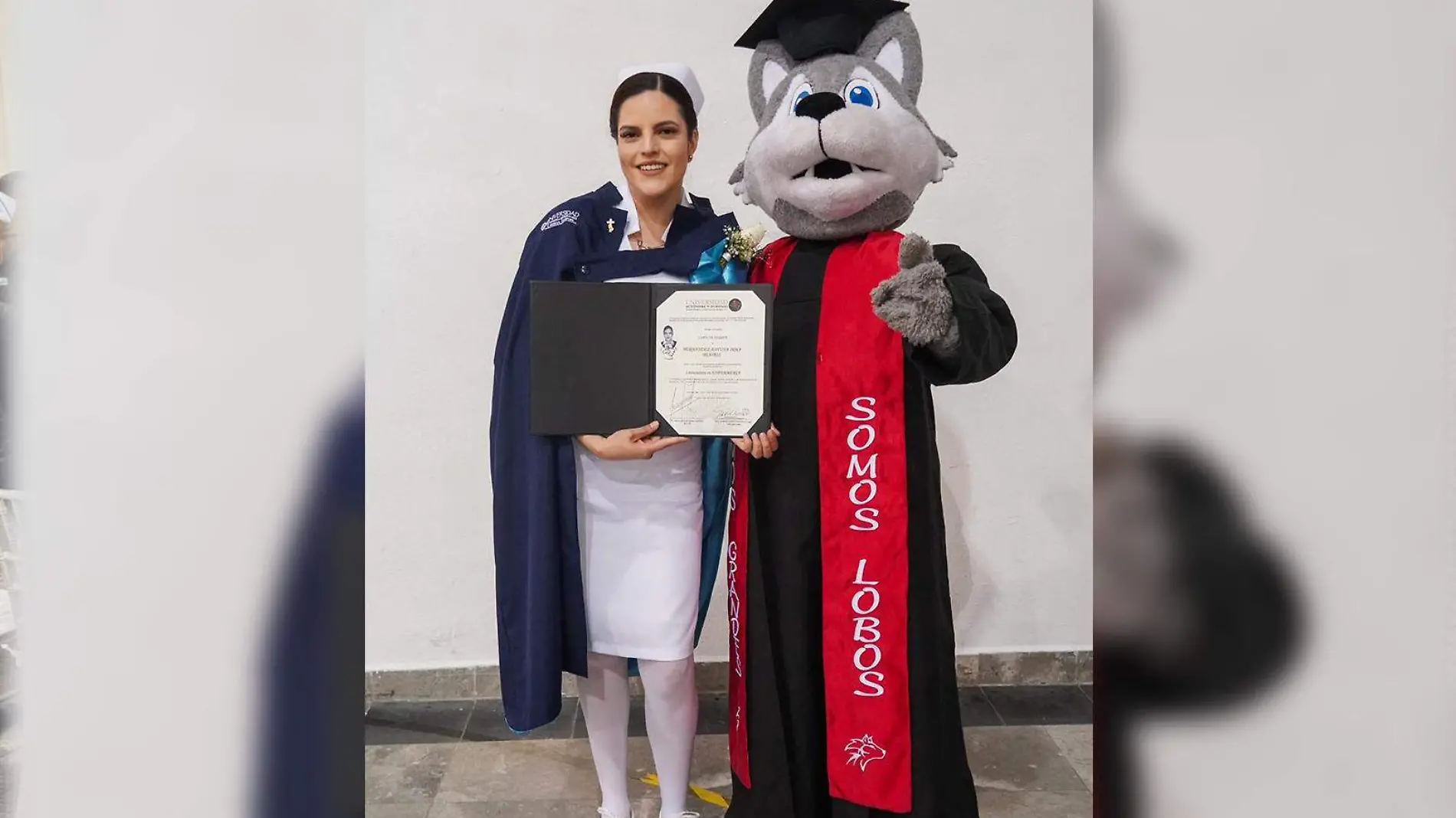 Beatriz Hernández recibe título en enfermería con mención honorífica