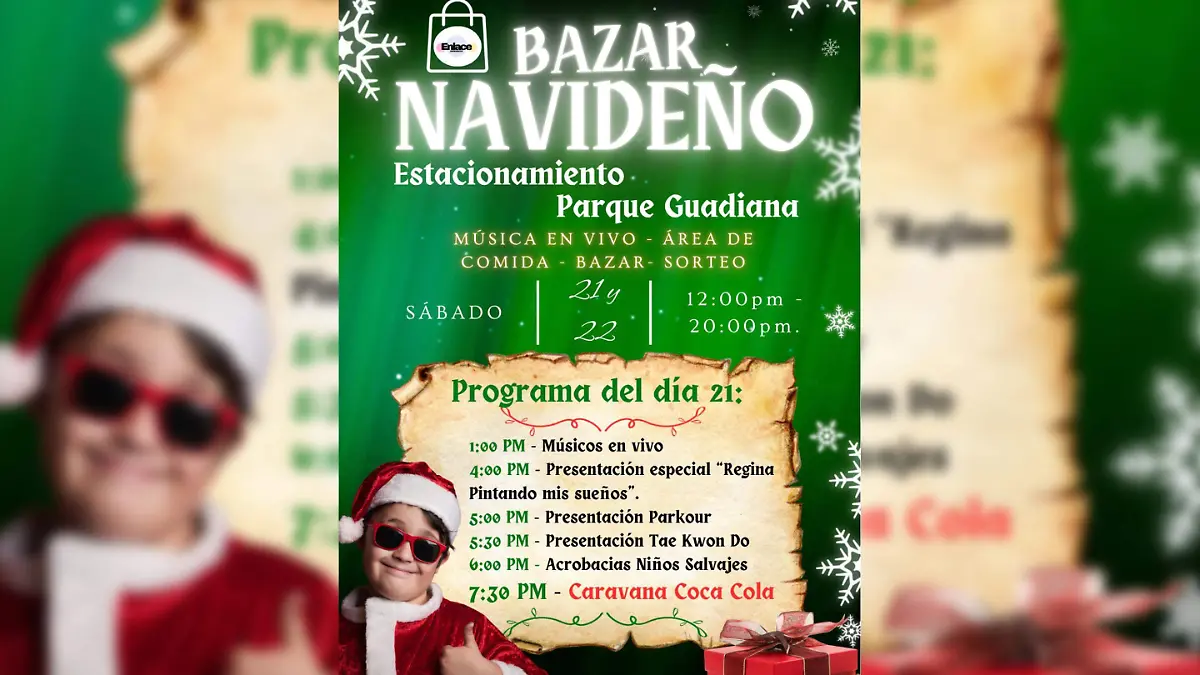 Promocional bazar navideño 