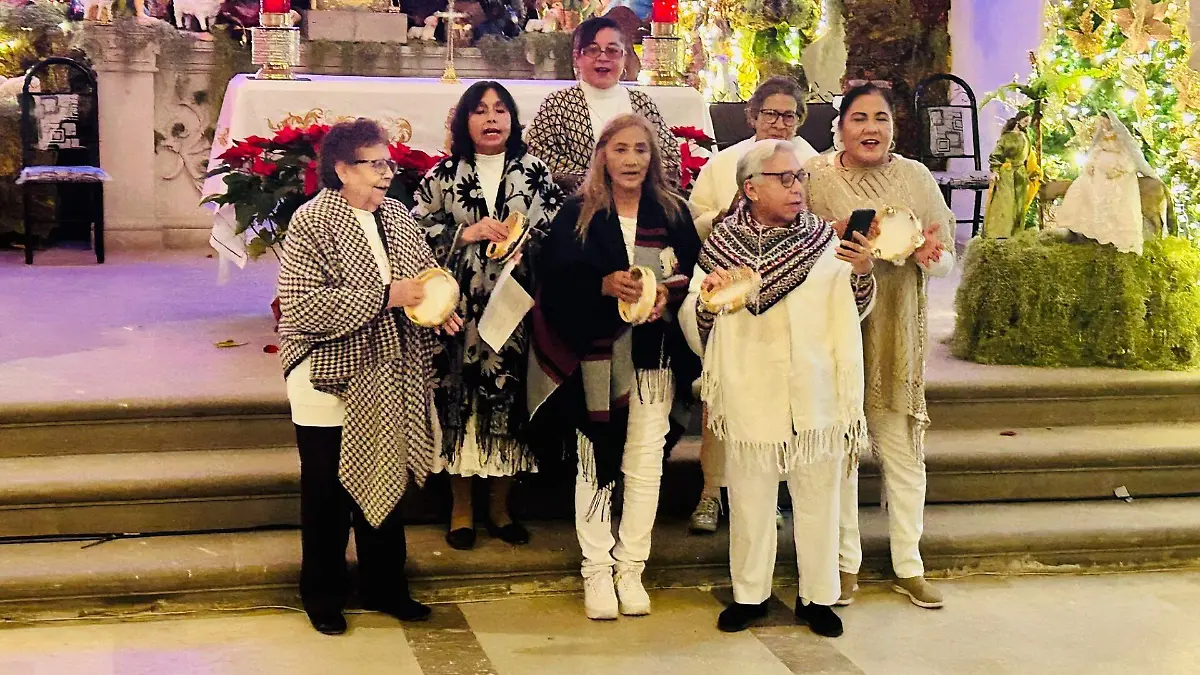 Las Damas Vicentinas participaron con un villancico en concierto navideño