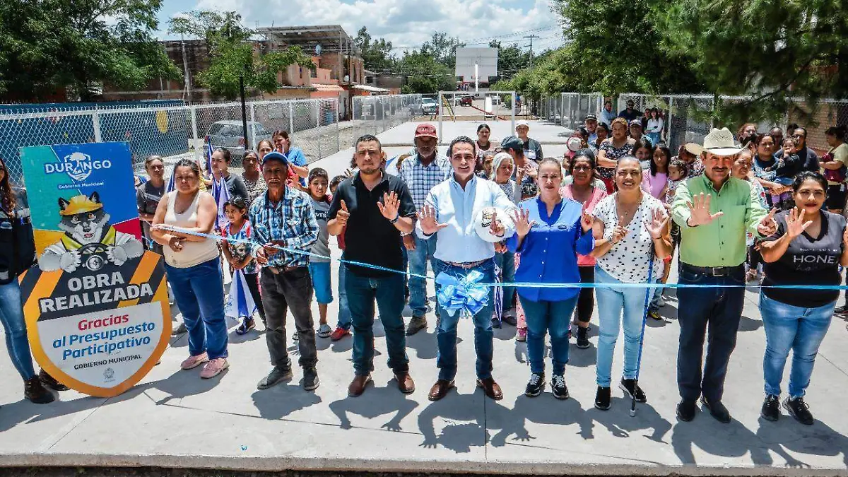 Presupuesto Participativo mejorará cada rincón de Durango