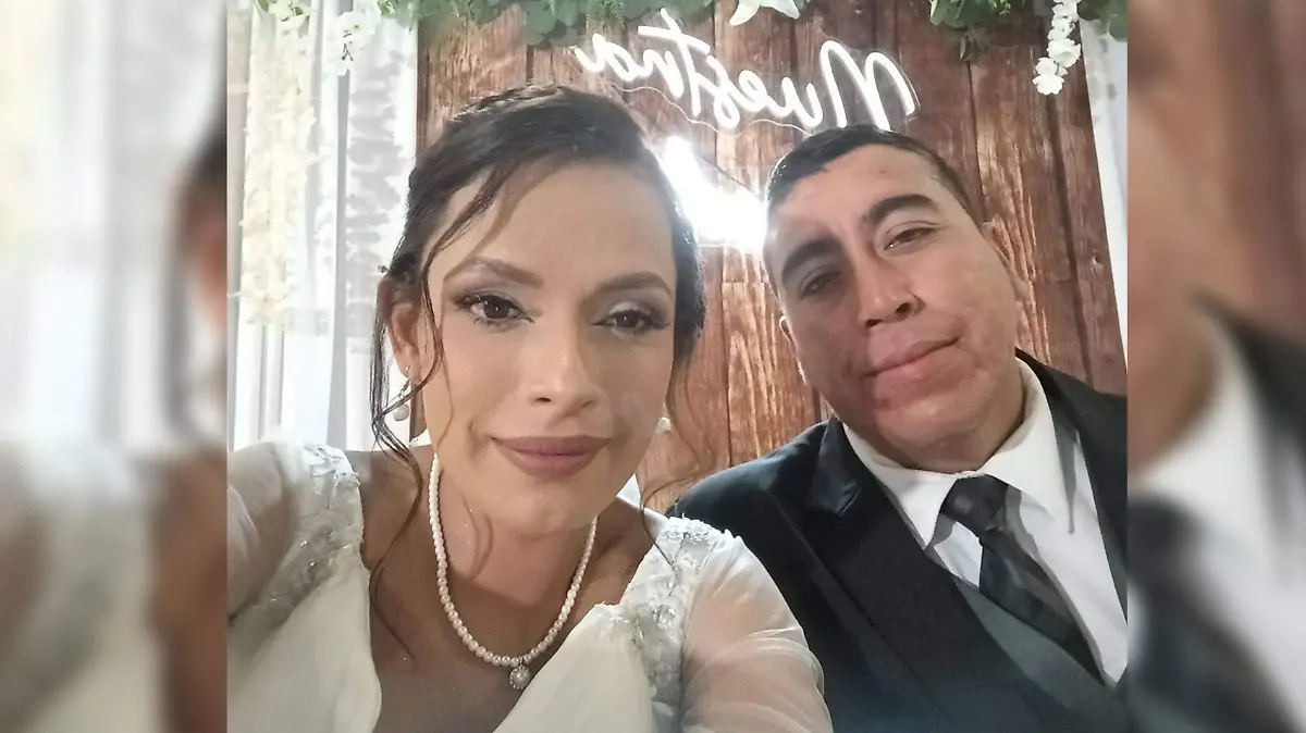 Enamorados unieron sus destinos Rodolfo Meza y Ibarra Cindy S.S. Morales