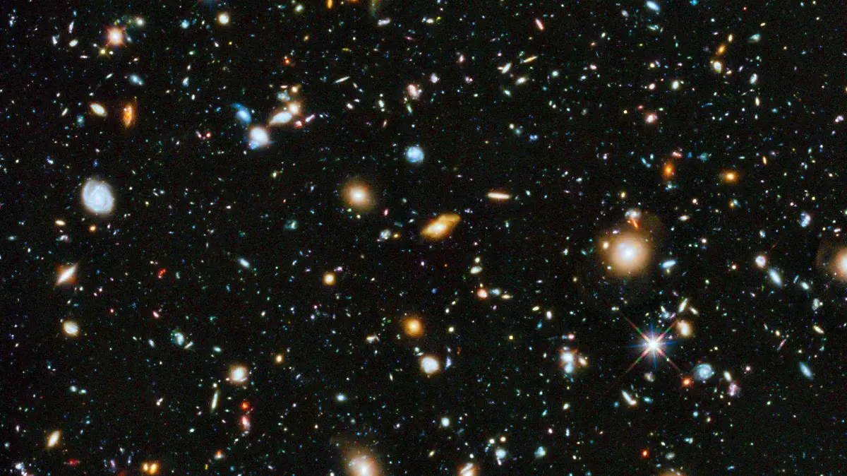  La mayoría de los 3,000 objetos capturados son galaxias